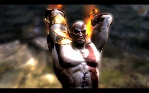 Kratos just before dropping some fools